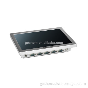 Manufacturer 12 inch 1037U dual core processor rugged fanless industrial computer with dual lan industrial touch screen panel pc